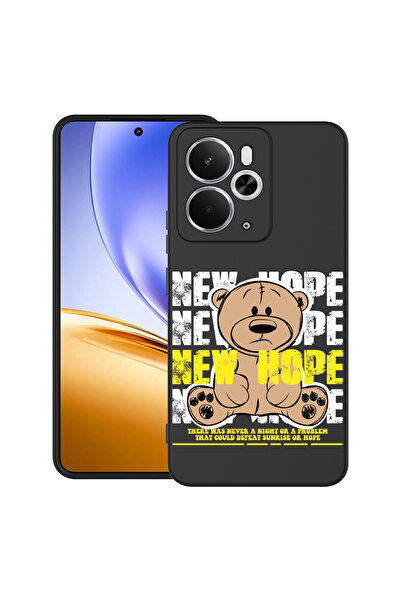 bestcase Carcasă ultra subțire TPU pentru Realme 14 5G, cu design Teddy Bear ...