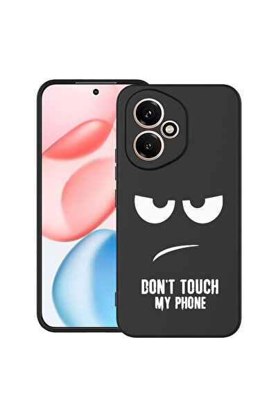 bestcase Θήκη TPU εξαιρετικά λεπτή για Honor 400, Μην αγγίζετε το τηλέφωνό μο...