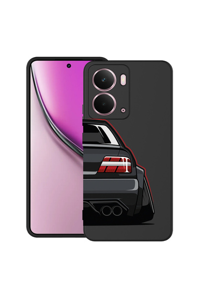 bestcase Carcasă ultra subțire TPU pentru Realme P3, cu lumină spate sexy E36...