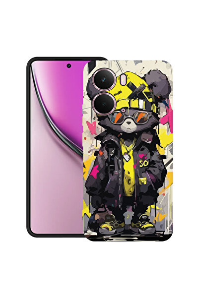 bestcase Carcasă ultra subțire TPU Mat pentru Realme P3, culori pastelate Ted...