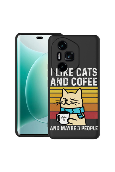 bestcase Carcasă ultra subțire TPU pentru Honor 300 Pro / 300 Ultra, Pisici ș...