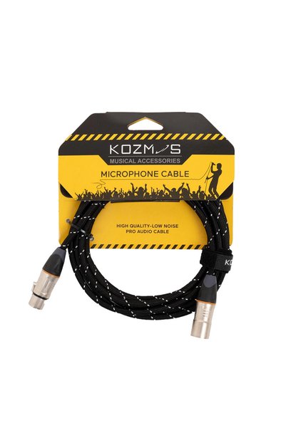 KOZMOS KCL-024-10M XLR-XLR Mikrofon Kablosu