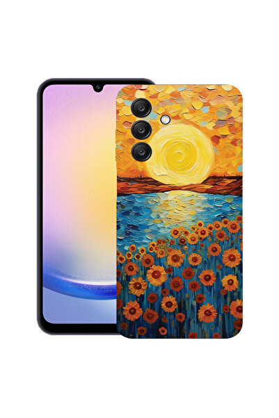 bestcase Carcasă ultra subțire TPU pentru Samsung Galaxy M56, pictură floarea...