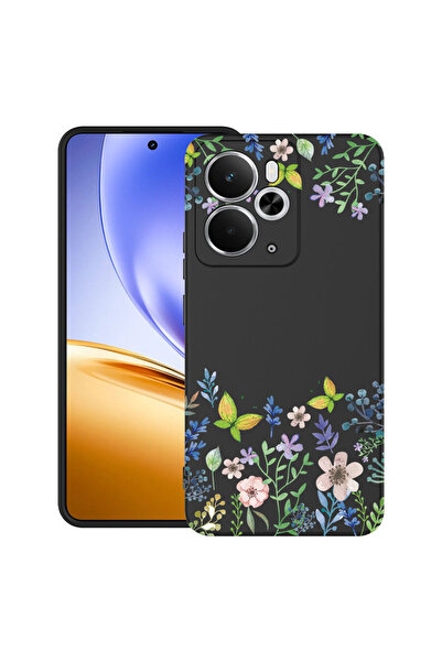 bestcase Carcasă ultra subțire TPU Mat pentru Realme 14T, flori fluture, 2052...