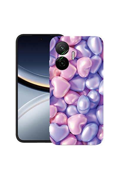 bestcase Carcasă ultra subțire TPU pentru Poco F7, inimioare colorate, 205200...