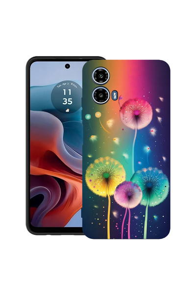 bestcase Carcasă ultra subțire din TPU pentru Motorola Moto G45, Dandelion, 2...