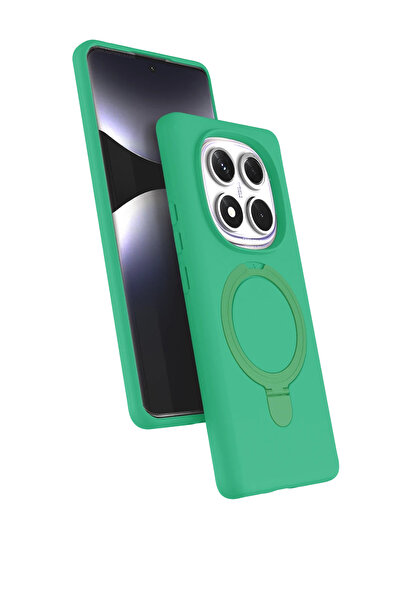 NewFace غطاء حماية FLZ-SHOP لهاتف شاومي ريدمي نوت 14 برو 5G مع حامل ماج سيف -...