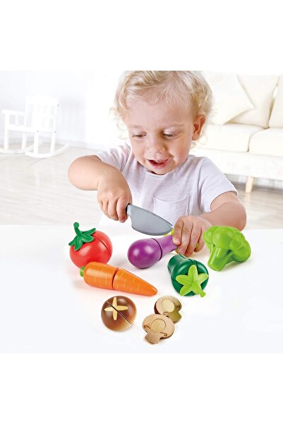Hape مجموعة ألعاب مطبخ خشبي للحديقة النباتية مع لعبة طعام (3+)
