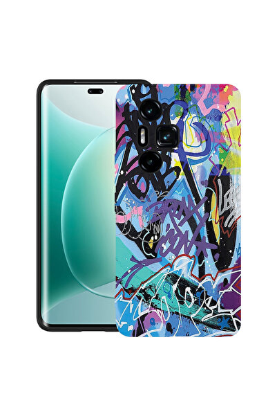 bestcase Carcasă ultra subțire din TPU pentru Honor 300 Pro / 300 Ultra, Graf...