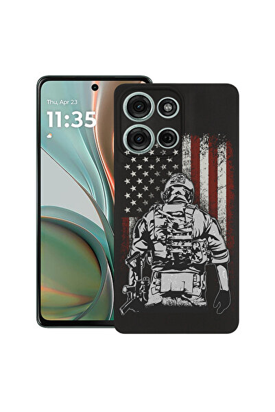 bestcase Carcasă ultra subțire din TPU pentru Motorola Edge 50, American Sold...