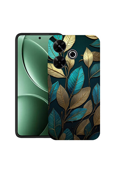 bestcase Carcasă ultra subțire TPU pentru Xiaomi Redmi 13x, pene aurii, 20520...