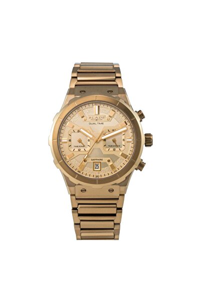 Blade ساعة أدميرال بلوند 3686 G 2 GCG SS متعددة الوظائف للرجال