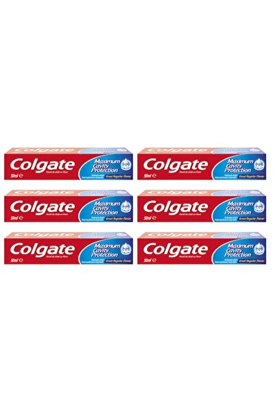 Colgate Set 6 X Maximum Cavity Protection Toothpaste 50ml