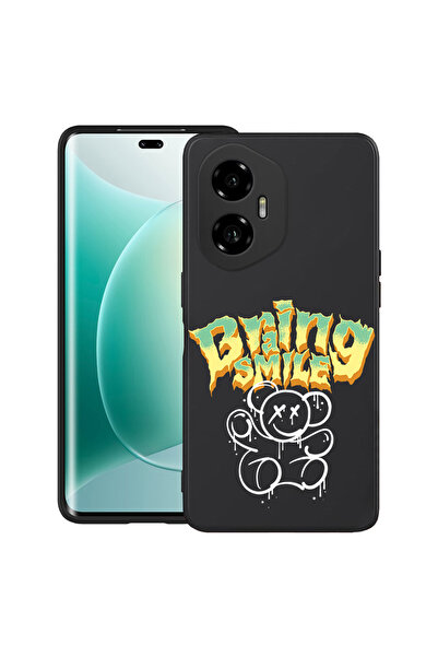 bestcase Carcasă ultra subțire din TPU pentru Honor 300, zâmbet de ursuleț de...