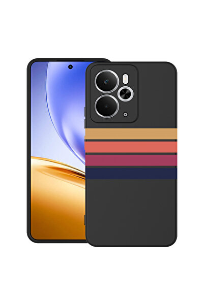 bestcase Carcasă ultrasubțire TPU pentru Realme 14 5G, cu design retro, 3113069 B 1479