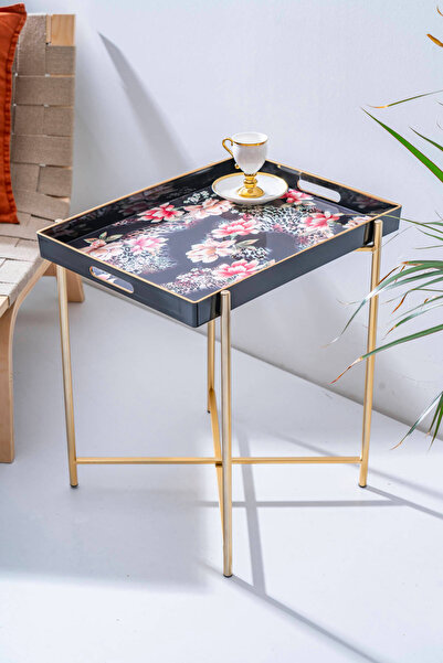 ACAR Elvira Çıkarılabilir Tepsili Sehpa - 50 cm