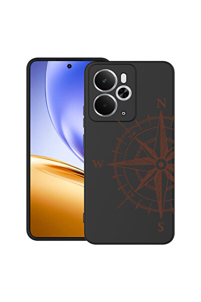 bestcase Carcasă ultra subțire TPU pentru Realme 14 5G, cu design Compass, 3113069 B 971