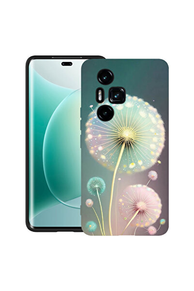 bestcase Carcasă ultra subțire TPU pentru Honor 300 Pro / 300 Ultra, păpădie verde, 2052018 B 1143