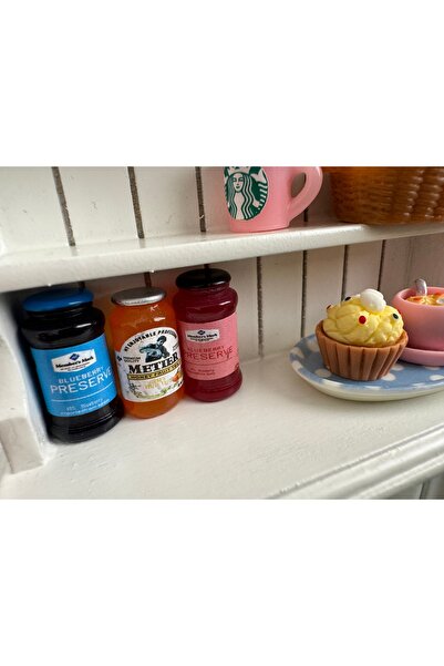 La Petite Boheme Minyatür Oyuncak Üçlü Kavanoz Seti