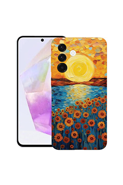 bestcase TPU Mat Ultra Slim Case For Samsung Galaxy S25 FE, Sunflower Paintin...