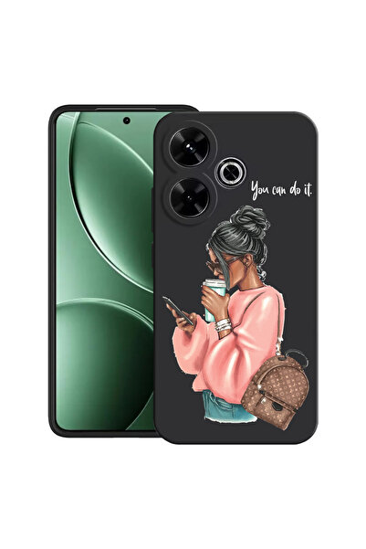 bestcase Carcasă ultra subțire TPU pentru Xiaomi Redmi 13x, Shopping Girl, 2052011 B 962