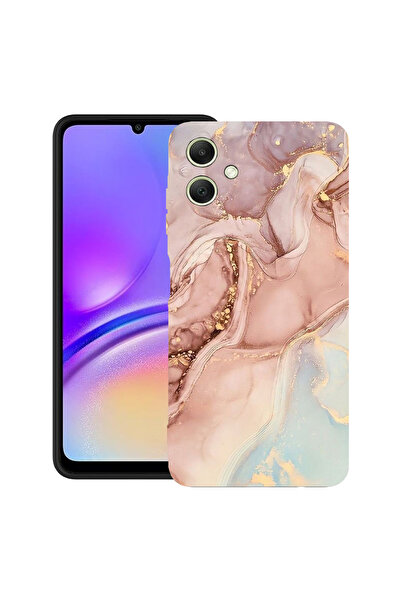 bestcase Carcasă ultra subțire TPU mat pentru Samsung Galaxy M06, roz marmoră...