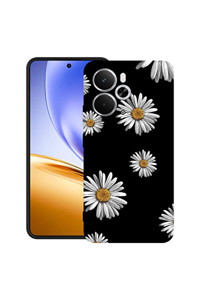 bestcase Carcasă ultra subțire TPU Mat pentru Realme 14T, model margarete, 20...