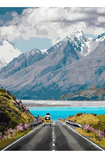 Other Mountain path painting by numbers art set 40x50 cm