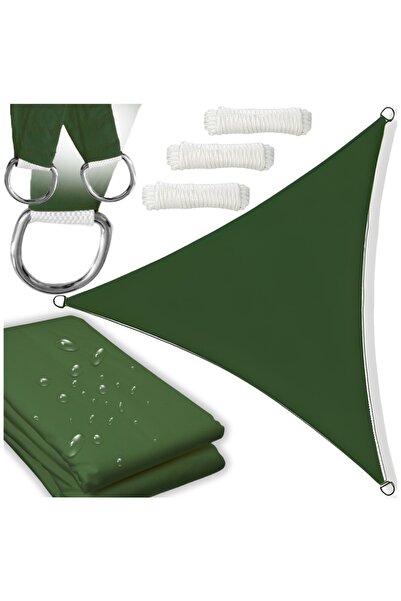 Other Copertină de grădină triunghiulară UV verde, 3,6 x 3,6 x 3,6 m