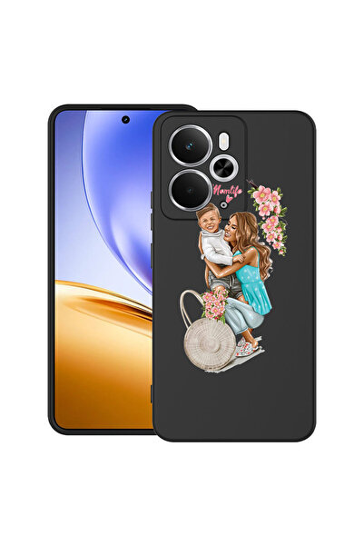 bestcase Carcasă ultra subțire TPU Mat pentru Realme 14T, Mom Life With a Boy...