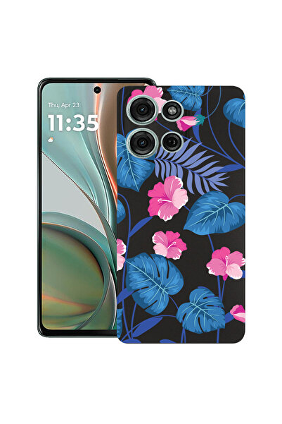 bestcase Carcasă ultra subțire TPU Mat pentru Motorola Moto G 5G (2025), flor...