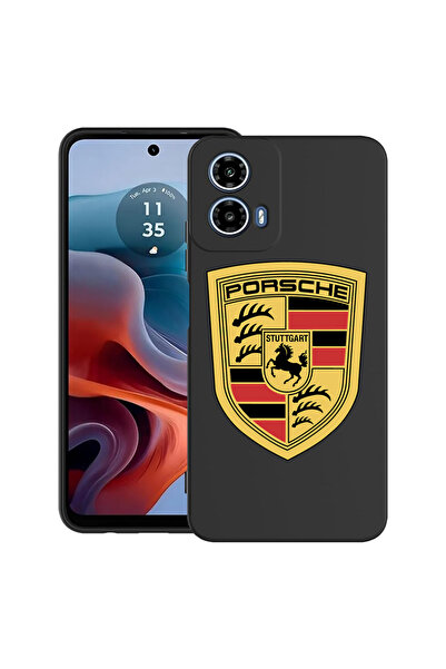 bestcase Ултра тънък TPU матов калъф за Motorola Moto G45, Porsche, 2052022 B...