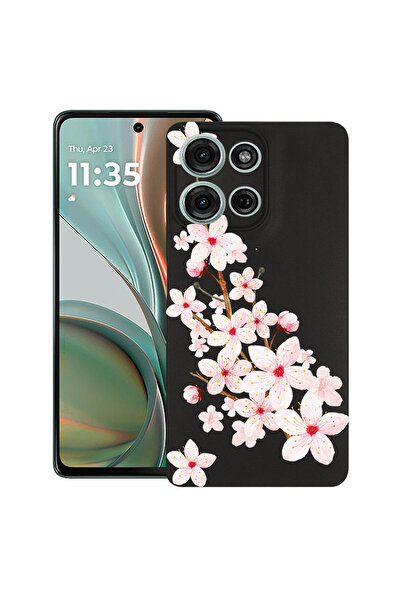 bestcase Carcasă ultra subțire TPU pentru Motorola Moto G Play (2025), floare...