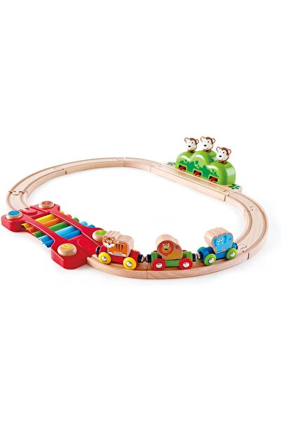 Hape Rainbow Puzzle Railway | Kids Railway Set, Educational Toddler Toy, Train Toy For Toddlers, Dev