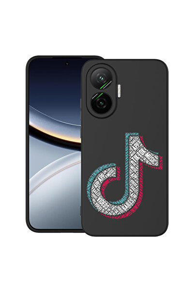 bestcase Θήκη TPU εξαιρετικά λεπτή για Poco F7, Calligraphy TikTok, 2052009 B...