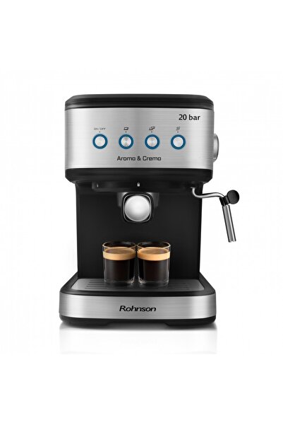 ROHNSON Espresso machine R98025 Aroma & Crema, 20 bar, 1100 W, 1.5 L