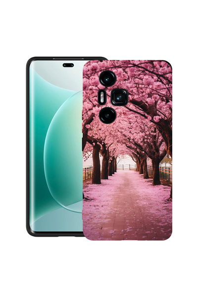 bestcase Carcasă ultra subțire TPU pentru Honor 300 Pro / 300 Ultra, flori de...