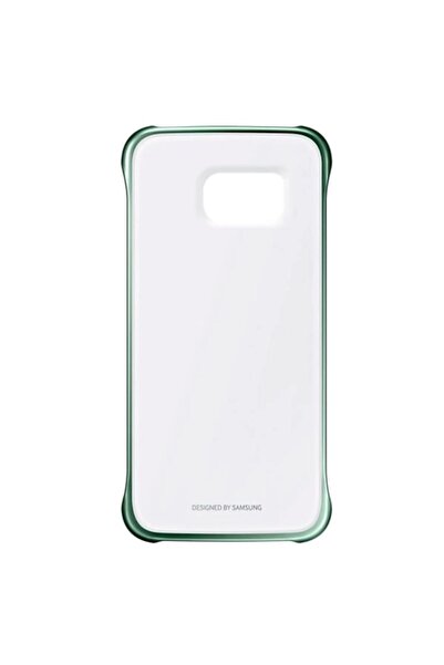 Samsung Capac de protectie Clear Cover pentru Galaxy S6 Edge, Green