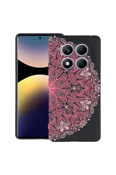 bestcase Carcasă ultra subțire TPU pentru Xiaomi Redmi Note 15 5G, roz dantelă, 2082903 B 21