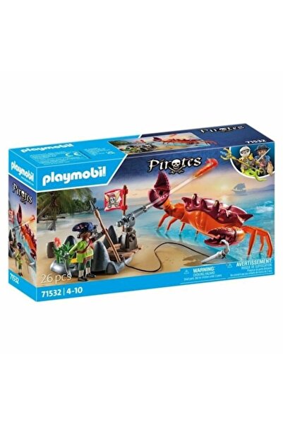 Playmobil Playset Pirates 71532, 26 pieces, multicolor, for indoor use