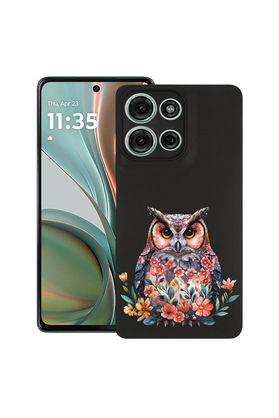 bestcase Carcasă ultra subțire din TPU pentru Motorola Edge 50, OWL, 2060075 ...