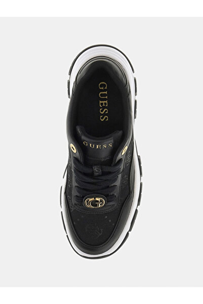 Guess Berrett2 Kadın Siyah Sneaker FLFBRTELE12-BLACK