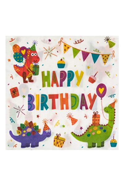 SHOPIENS Set 12 servetele de masa pentru petrecerea de aniversare a copilului...