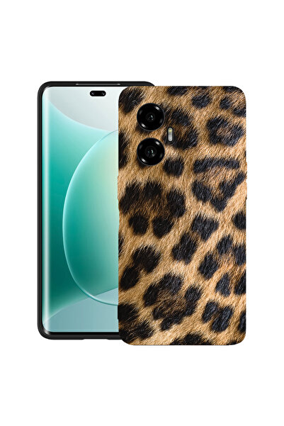 bestcase Carcasă ultra subțire TPU pentru Honor 300, model leopard, 2052017 B...