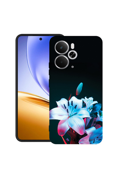 bestcase Carcasă ultra subțire TPU Mat pentru Realme 14T, floare de orhidee, ...