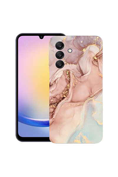 bestcase Carcasă ultra subțire TPU mat pentru Samsung Galaxy M56, roz marmoră...