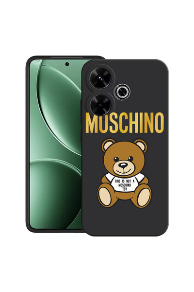 bestcase Carcasă ultra subțire TPU pentru Xiaomi Redmi 13x, Nu este un urs Mo...