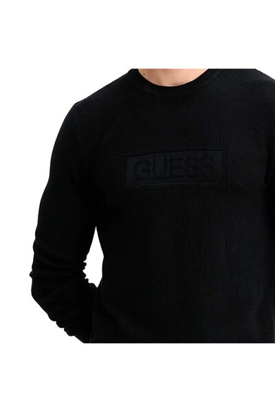 Guess Harrison Erkek Modal Karışımlı Triko