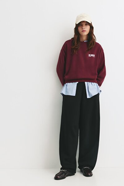 Pull & Bear Los Angeles graphic sweatshirt