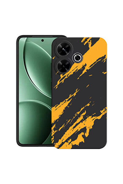 bestcase Carcasă ultra subțire TPU pentru Xiaomi Redmi 13x, dungi aurii, 2052...